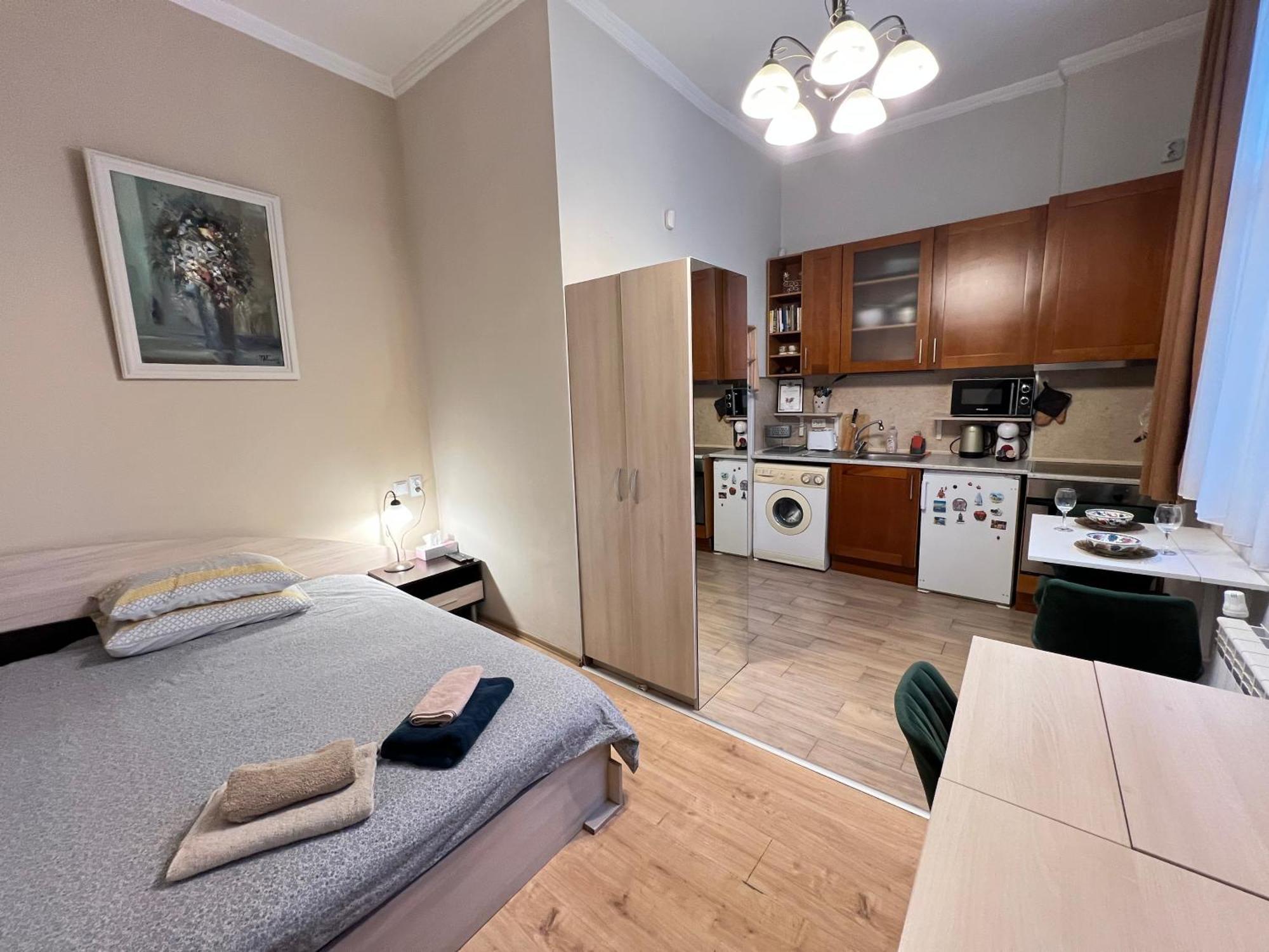 Budapest Central Cozy Studio W Working Space And Wifi Sofia Eksteriør billede